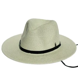 GOING PLACES, Paper Ribbon and Polyester Stowable (crushable) Travel Hat - UPF 50 , HIGHER GROUND