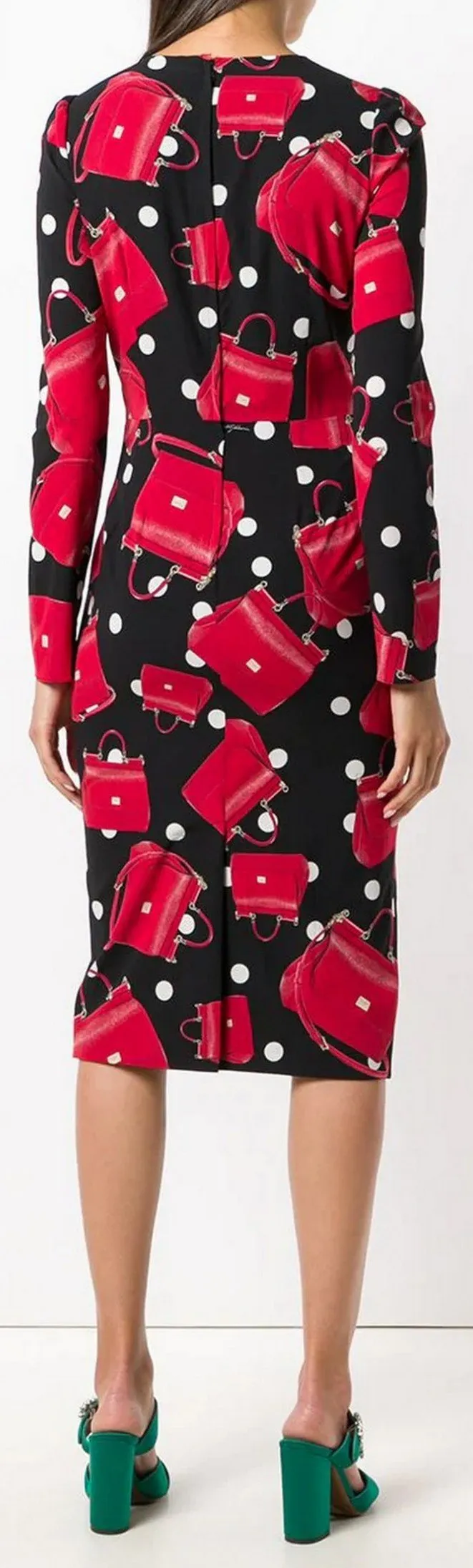 Handbag Print Dress