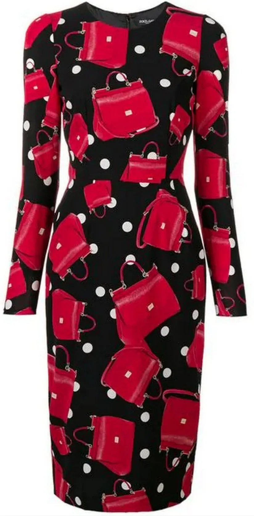 Handbag Print Dress