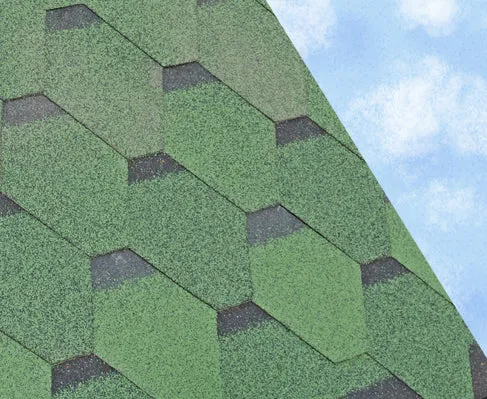 Hexagonal 3 Tab Bitumen Roof Felt Shingles - (2.42m2 Pack)