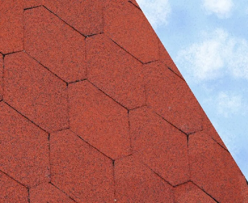 Hexagonal 3 Tab Bitumen Roof Felt Shingles - (2.42m2 Pack)