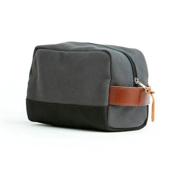 Hey Handsome Shaving Kit Bag (Grey)