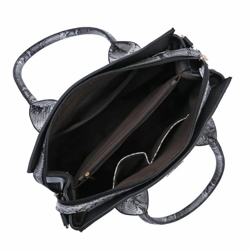 High Quality Women's Leather With Inner Black HandBag