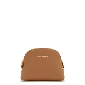 Honoré Babette camel calfskin leather toiletry bag