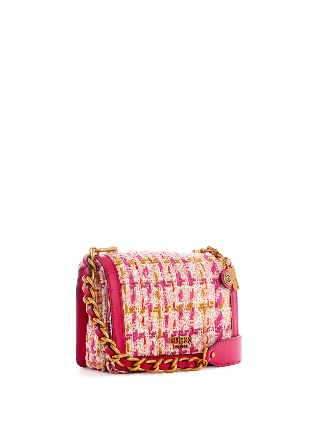 Hot Pink Abey Crossbody Bag