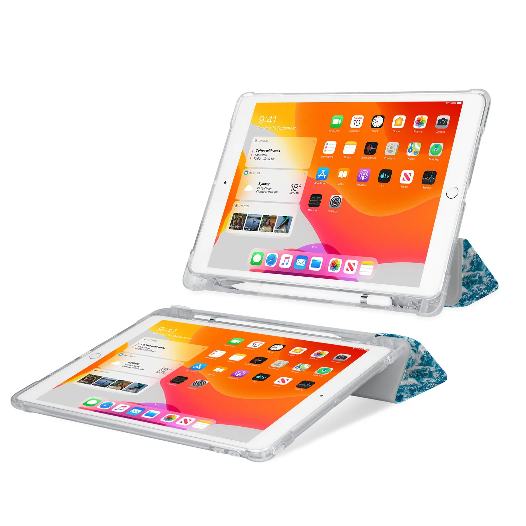 iPad SeeThru Case - Ocean