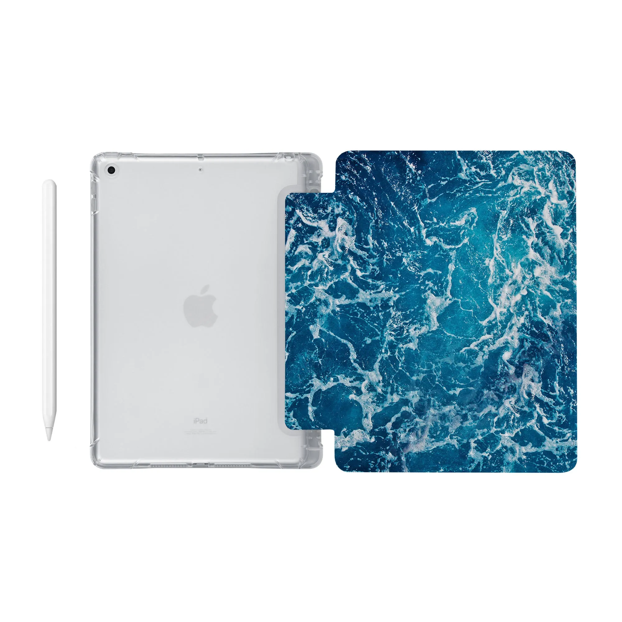 iPad SeeThru Case - Ocean