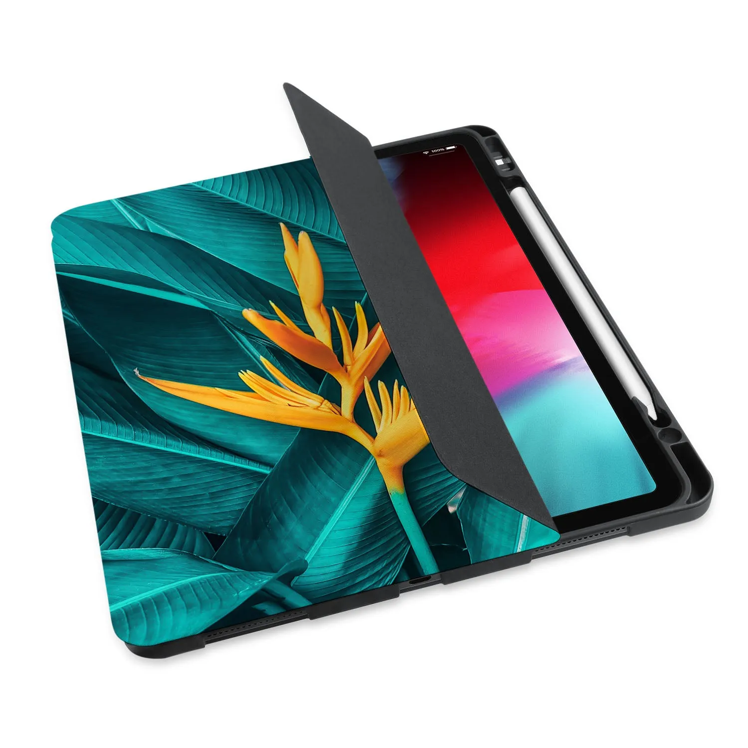 iPad Trifold Case - Flowers
