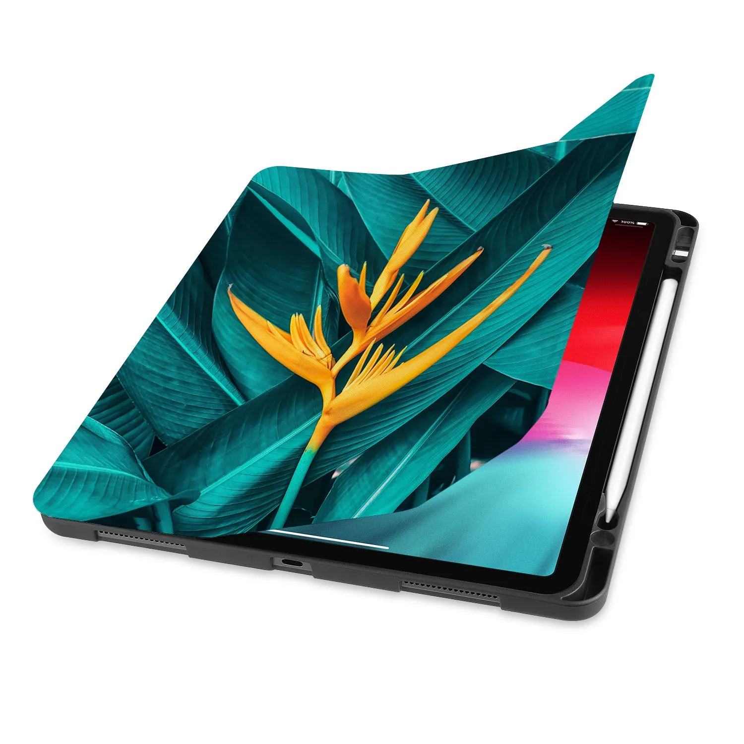 iPad Trifold Case - Flowers
