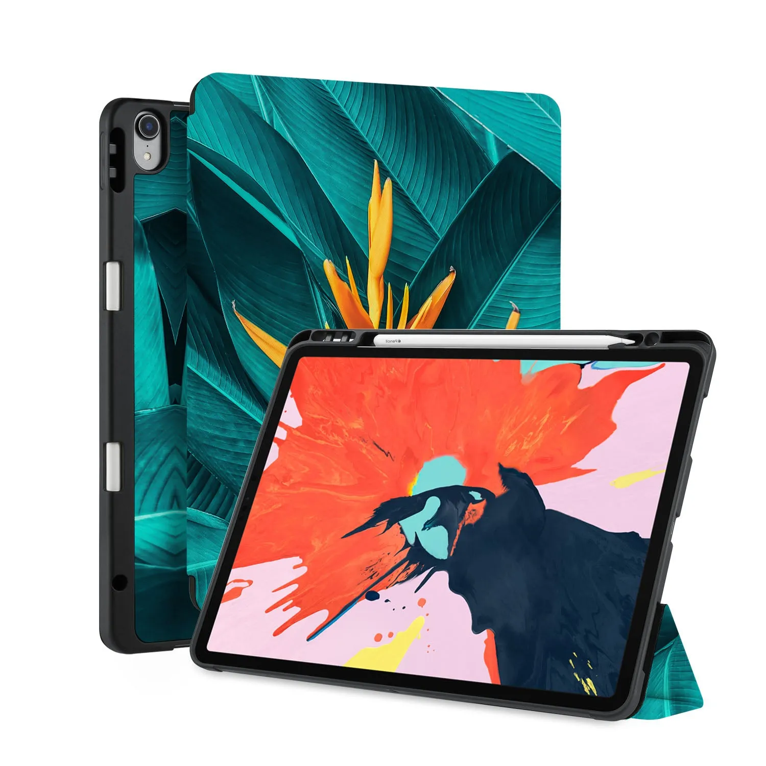 iPad Trifold Case - Flowers