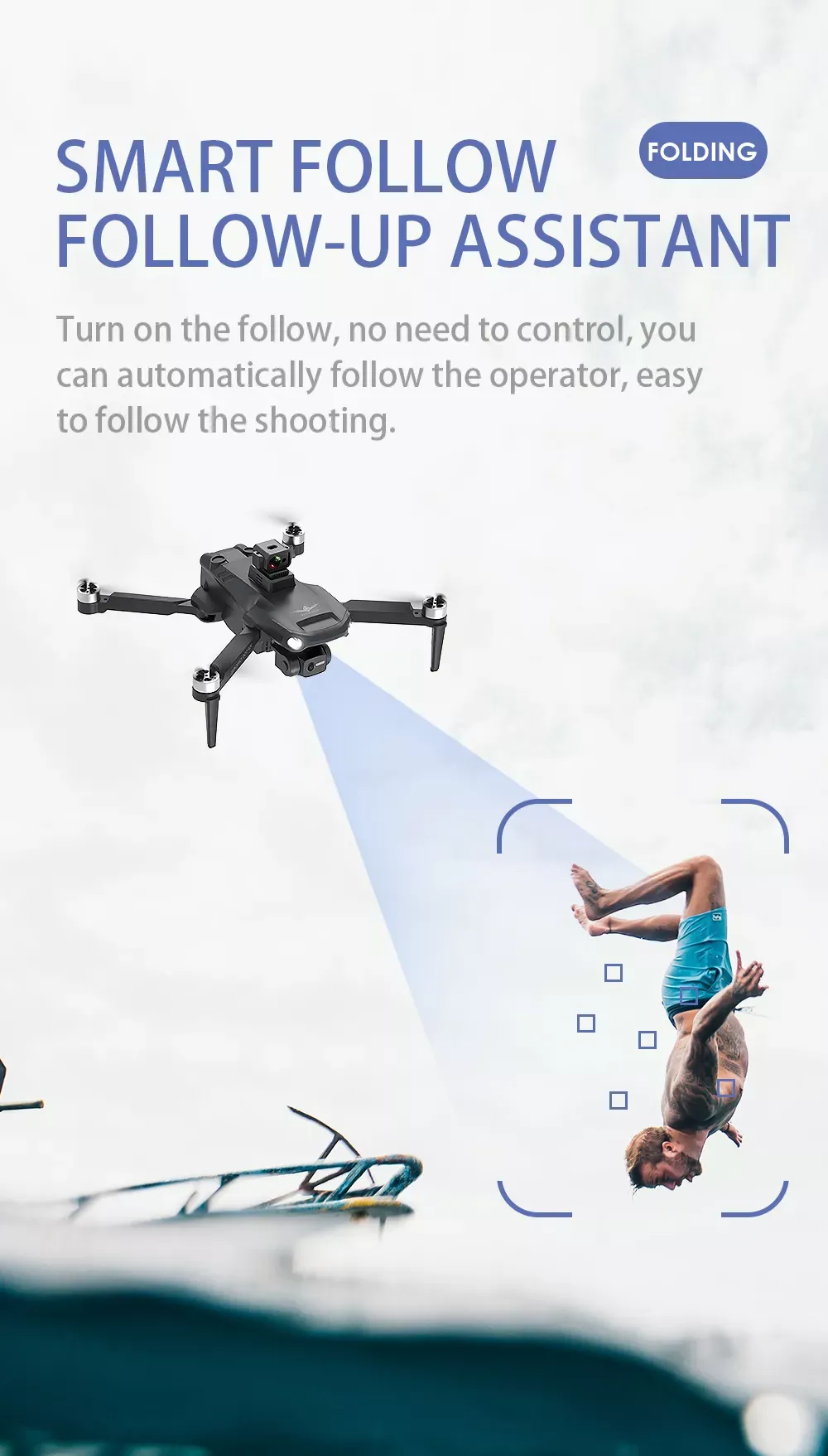 iSKF106 Max 4K Drone | 3-Axis Gimbal