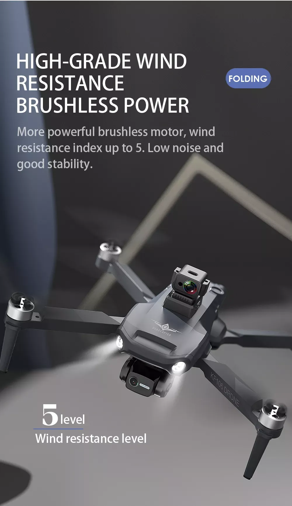 iSKF106 Max 4K Drone | 3-Axis Gimbal