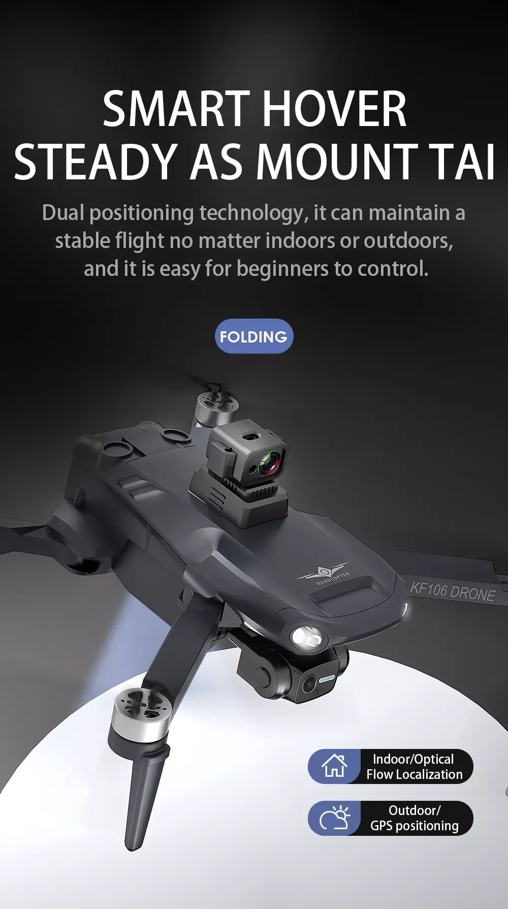 iSKF106 Max 4K Drone | 3-Axis Gimbal