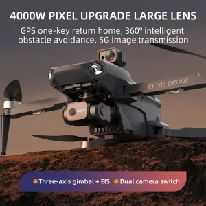 iSKF106 Max 4K Drone | 3-Axis Gimbal