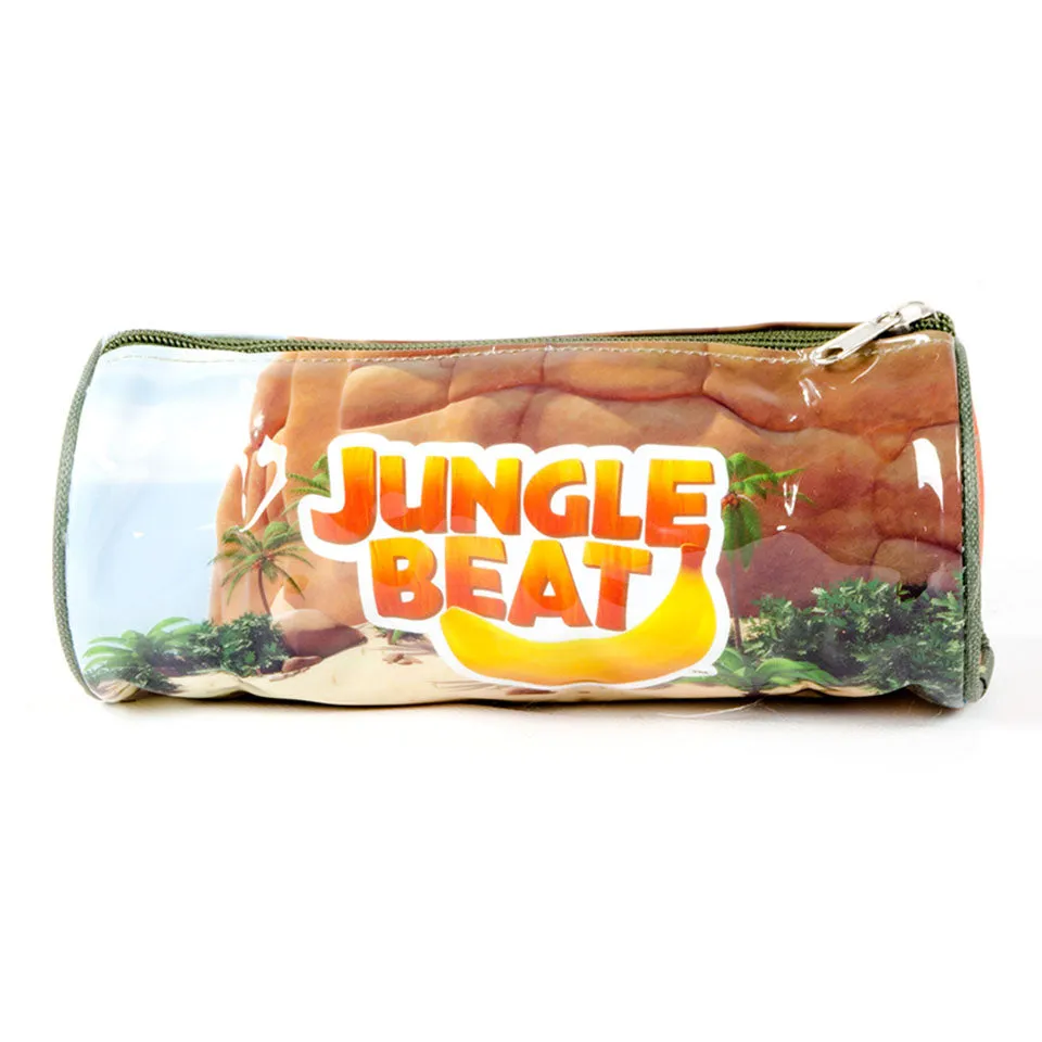 Jungle Beat Pencil Case - Colourful - JB-P-111