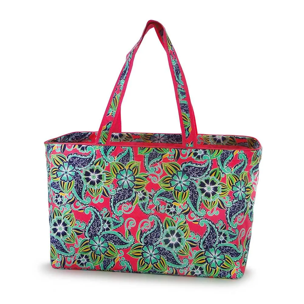 K105 | CARRYALL LARGE TOTE BAG - PRINTED