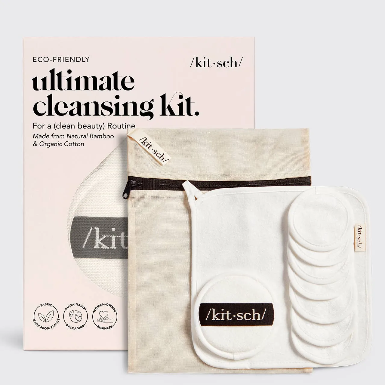 KITSCH - Eco-Friendly Ultimate Cleansing Kit - Ivory