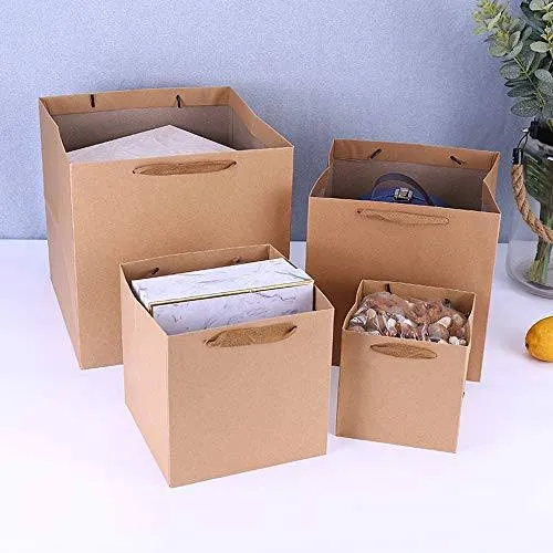 Kraft Paper Gift Box Bag 30x30x38cm