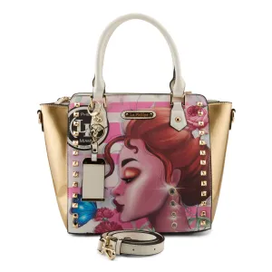 LA PHILIPE LP1022-14 PINK BEAUTY HANDBAG-SATCHEL