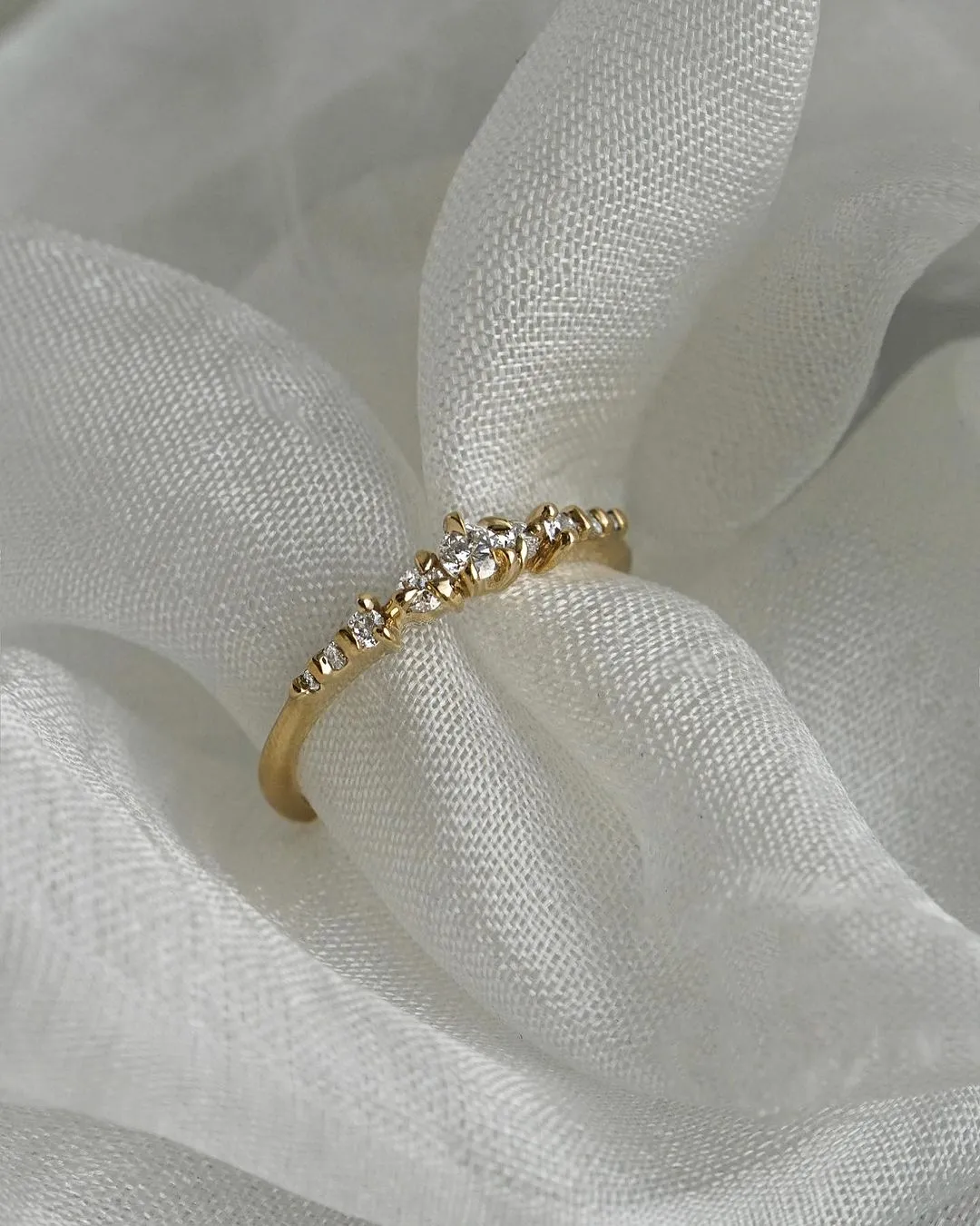 Lab Grown Brilliant Diamond Cyndra Ring