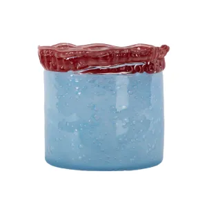 Lara Candle Holder | Light blue