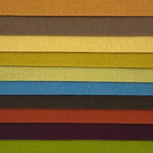 Large Wool Felt Roll - Rustic