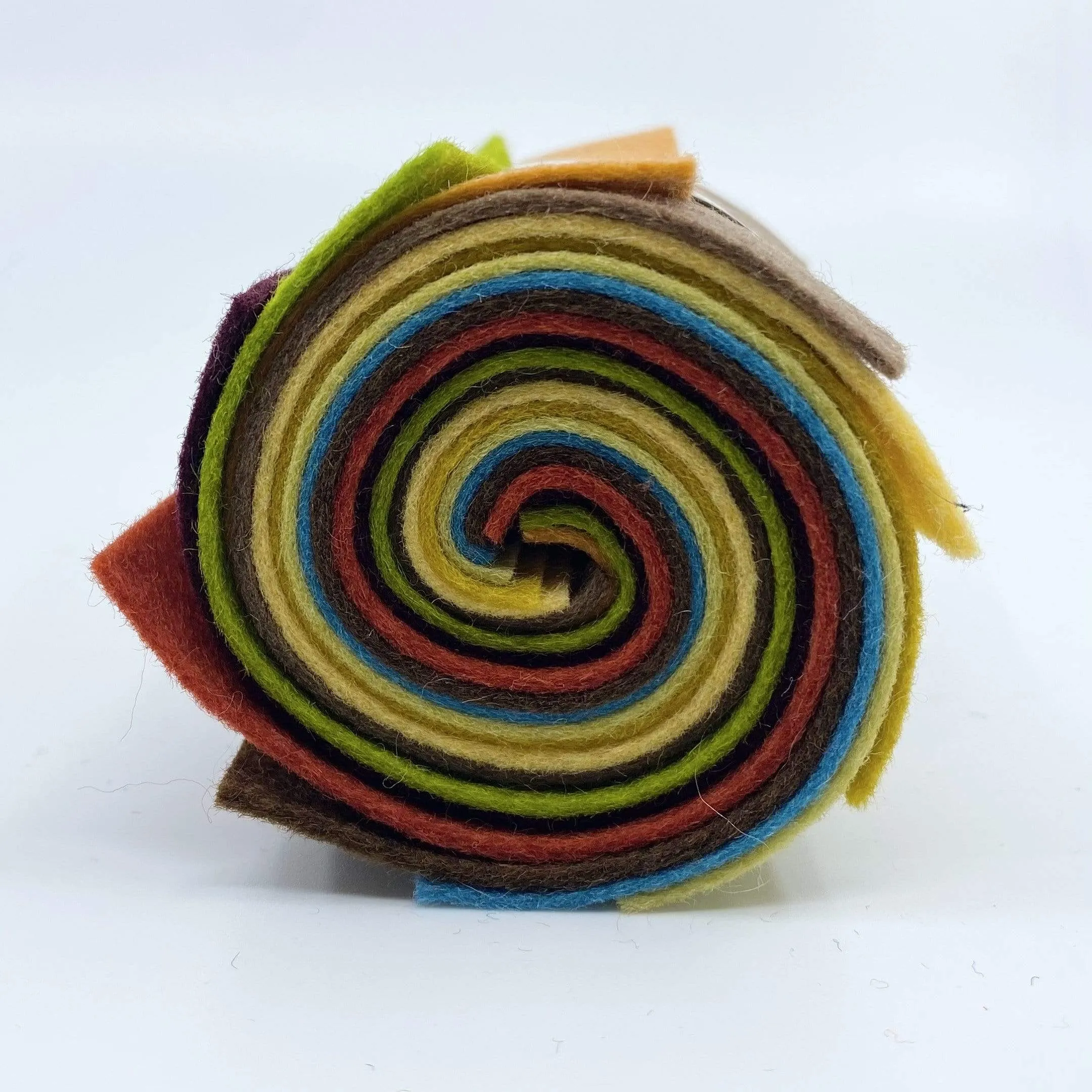 Large Wool Felt Roll - Rustic
