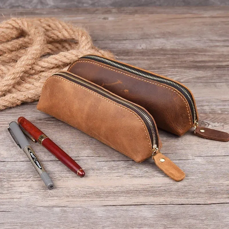 Leather Retro Pencil Case