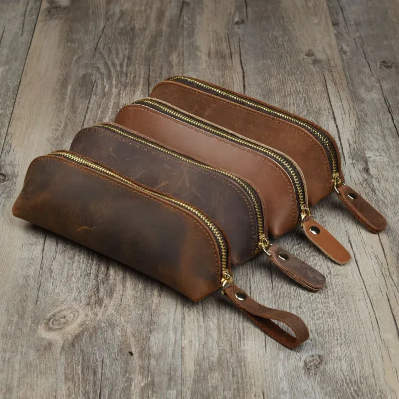 Leather Retro Pencil Case
