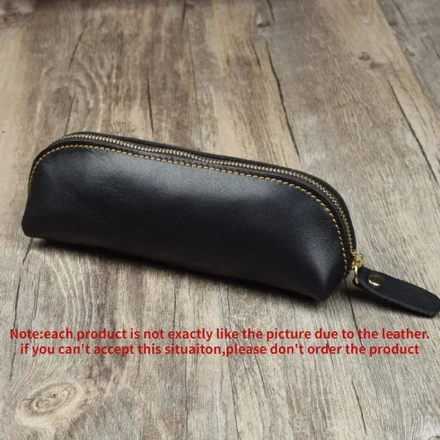 Leather Retro Pencil Case