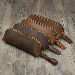Leather Retro Pencil Case