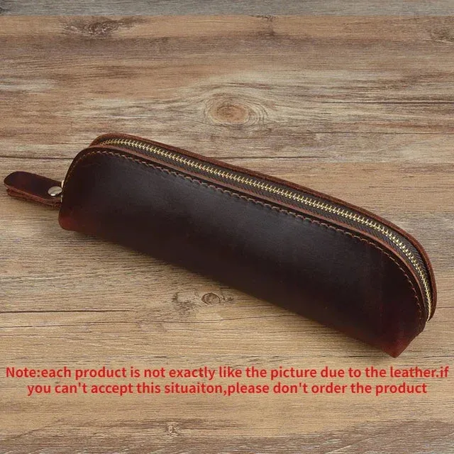 Leather Retro Pencil Case