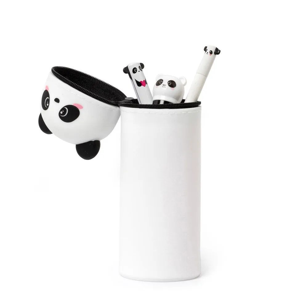 Legami: Kawaii ­2 ­in­ 1 Soft Silicone Pencil Case ­Panda