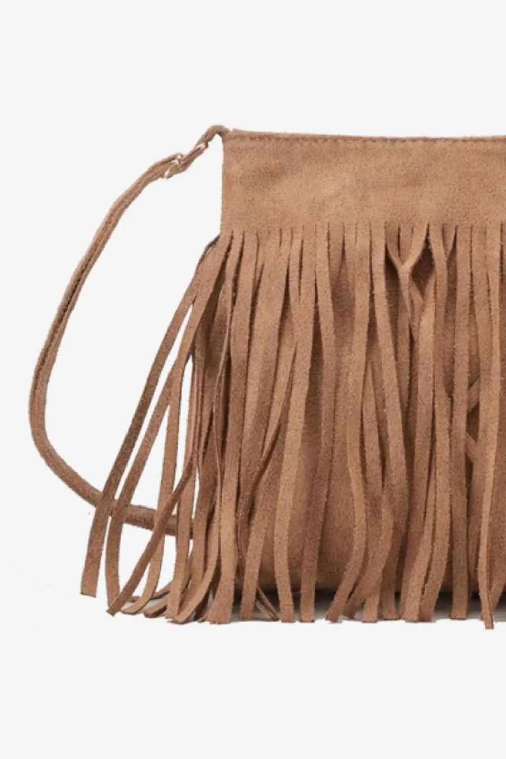 Leopard Crossbody Shoulder Boho Bag with Fringe
