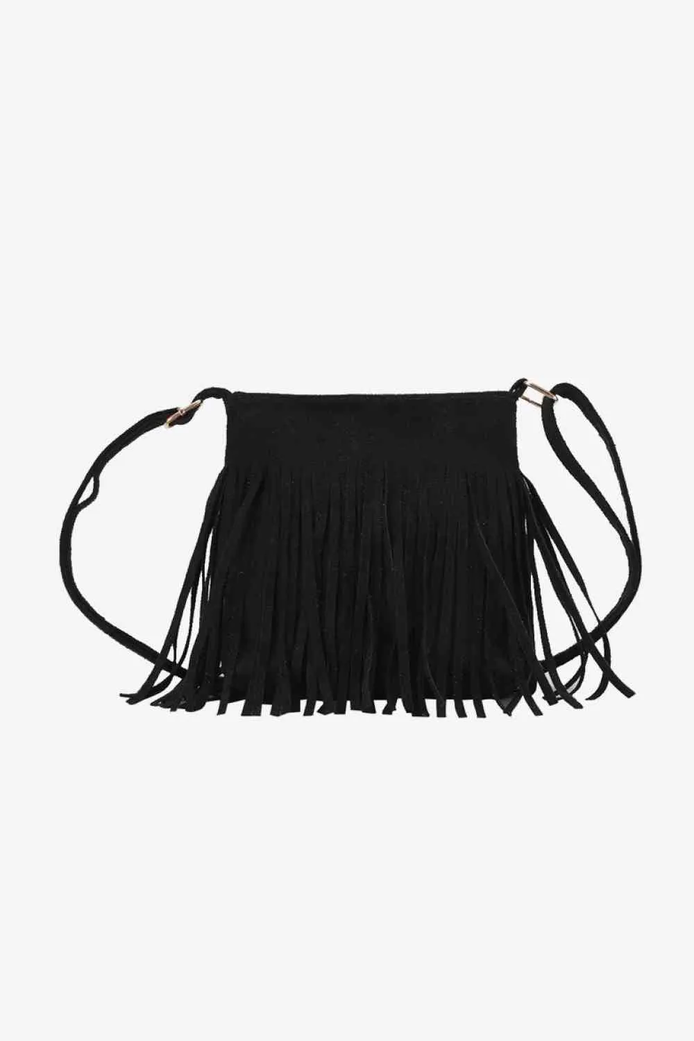 Leopard Crossbody Shoulder Boho Bag with Fringe