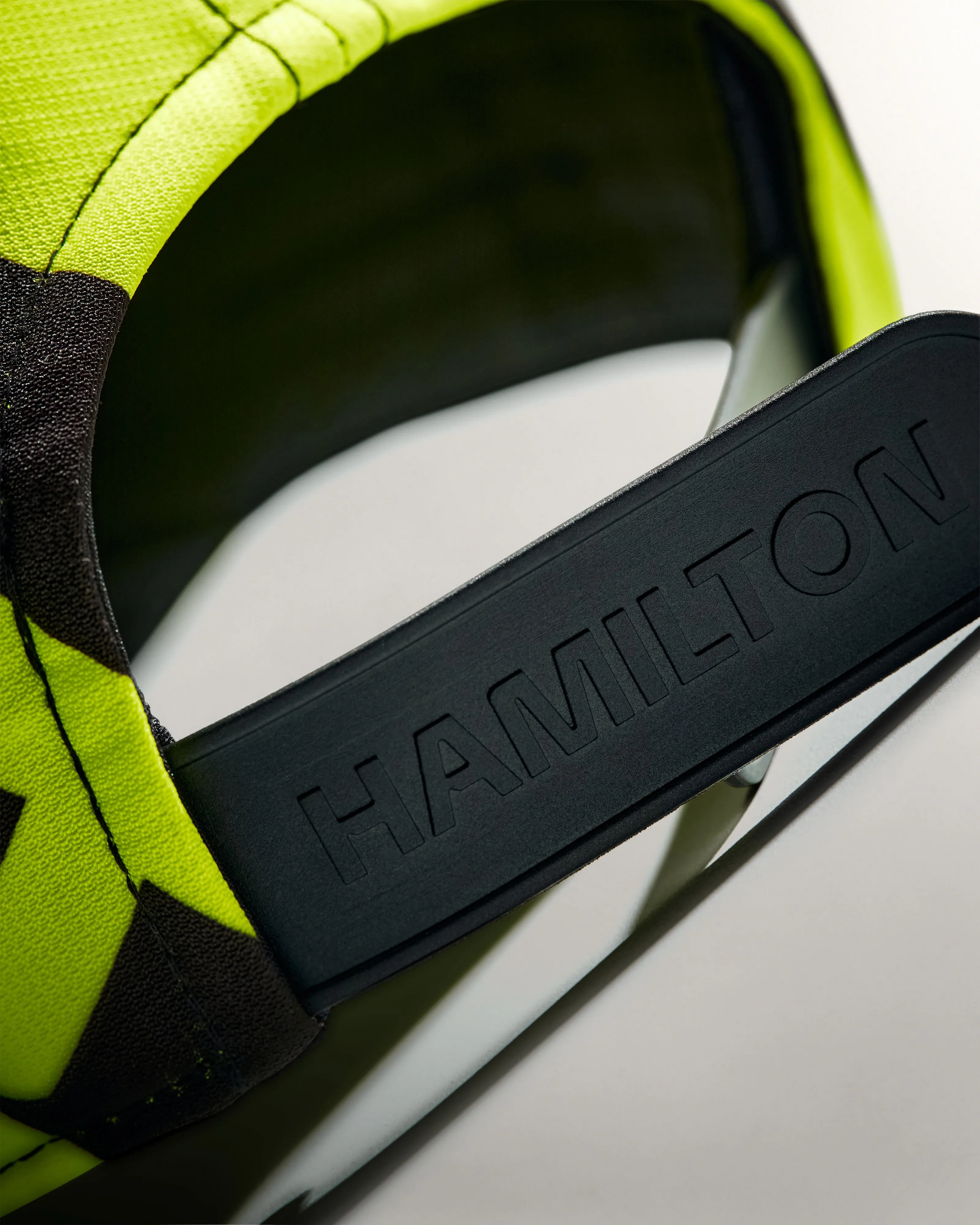 Lewis Hamilton AOP Cap Neon Yellow