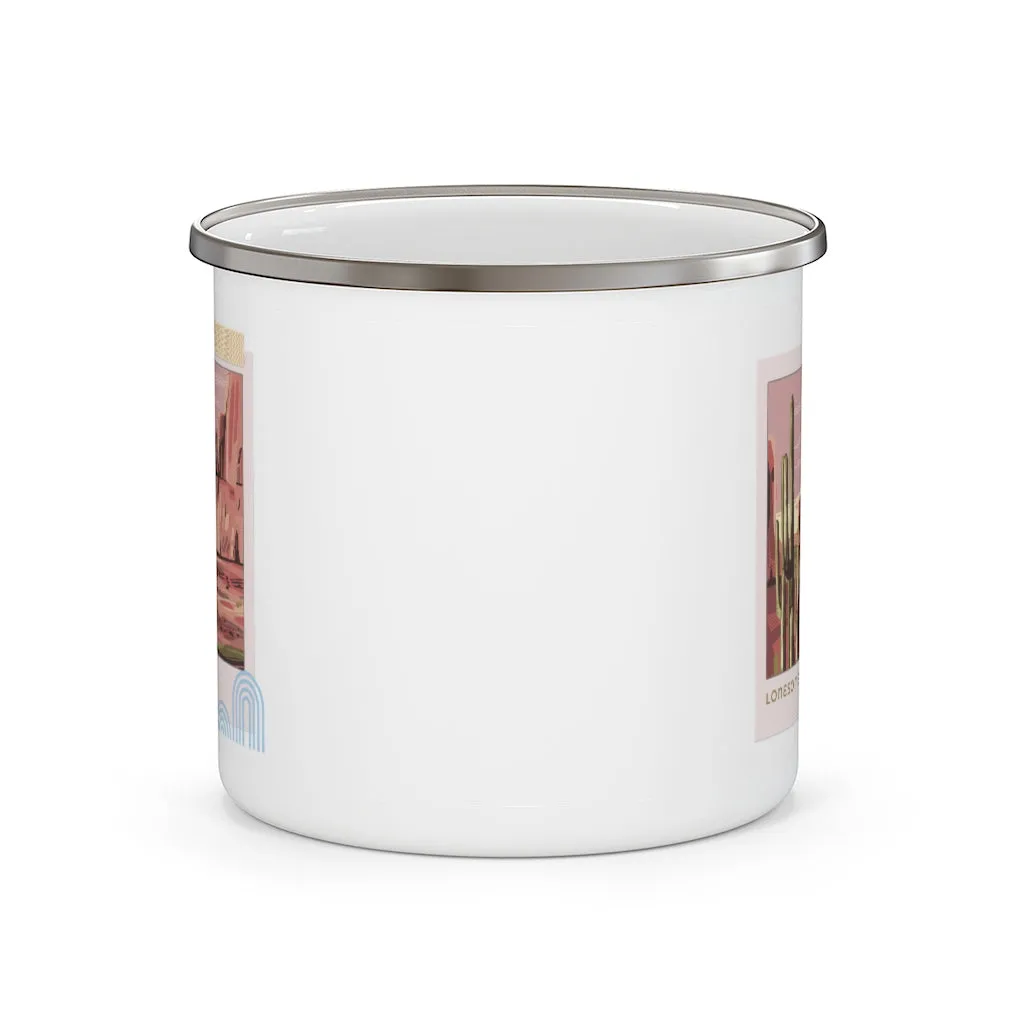 Lonesome Valley Camping Mug Midwest Gifts Travel Enamel Camping Mug Coffee Mug Tea Mug