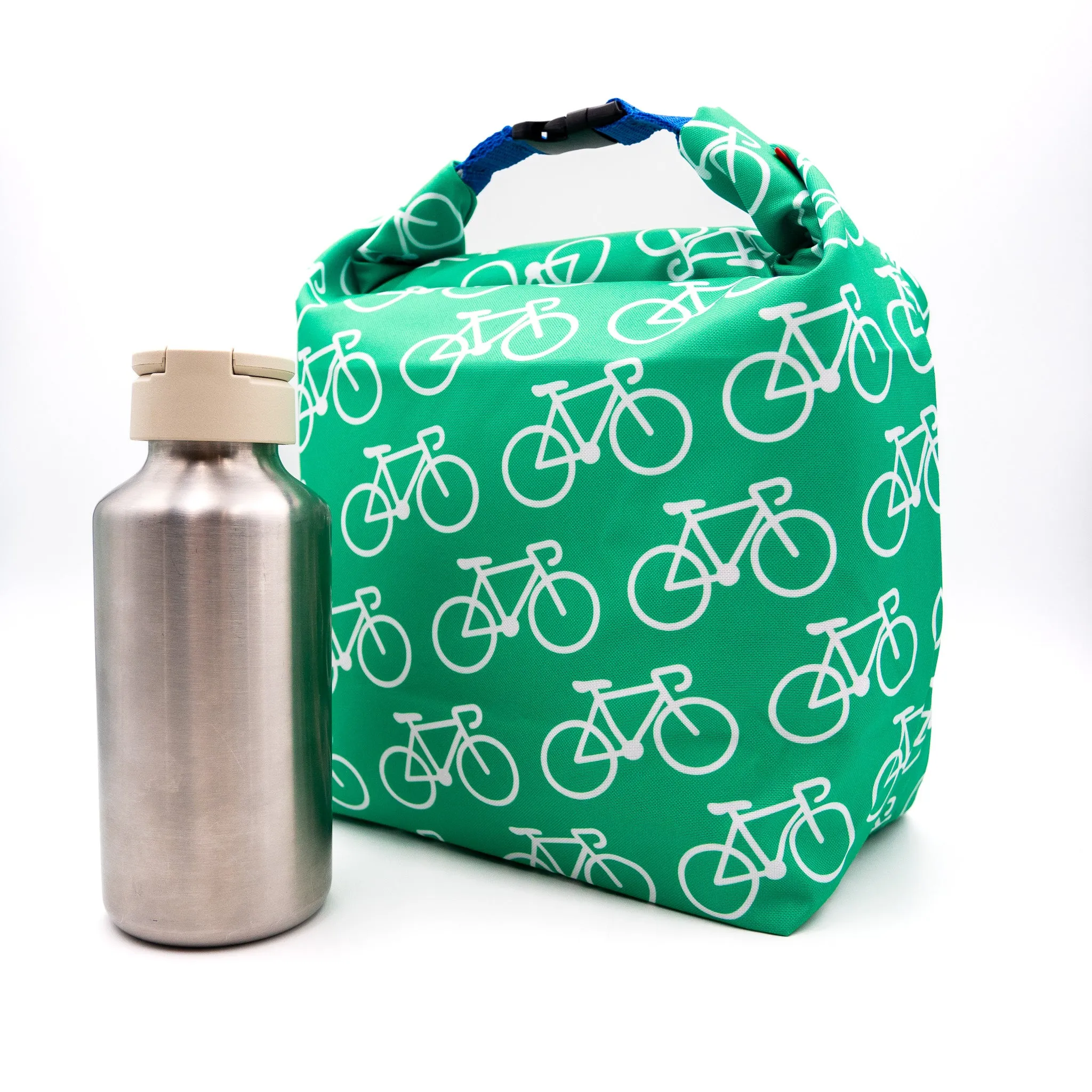 Lunch Bag Large (Bike-green)