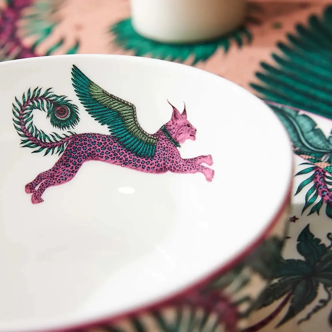 Lynx Mug & Bowl Breakfast Set