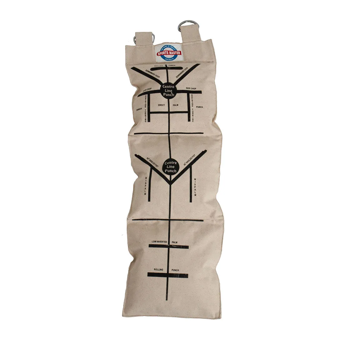 Makiwara - Large Canvas Sand Bag with Guides