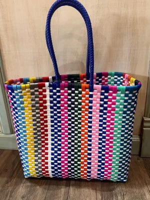 Maria Victoria Tamayo Collection Rainbow Colors Womens Tote