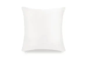 Mayfairsilk Brilliant White Pure Silk Cushion Cover