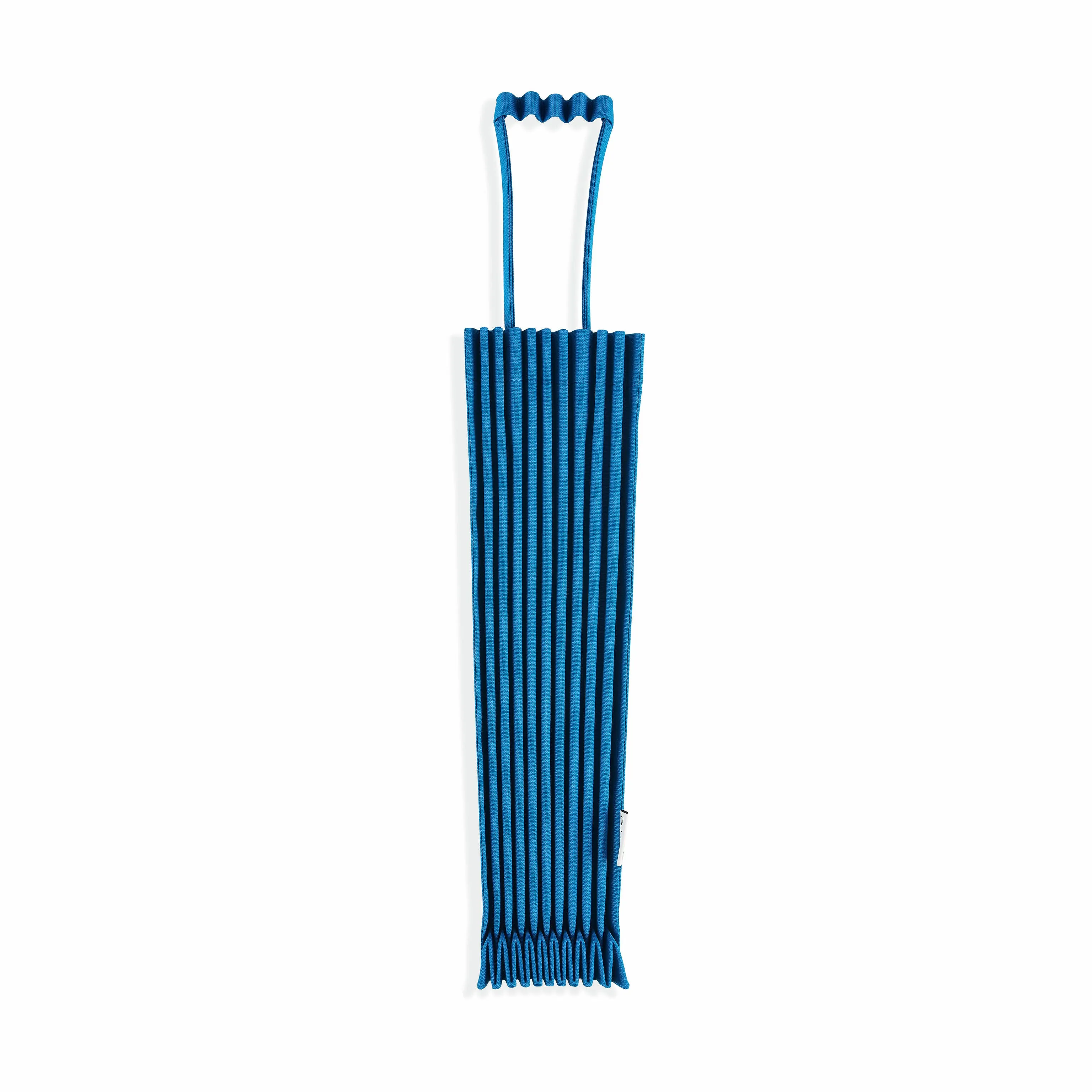 me ISSEY MIYAKE Recycled Polyester Trunk Pleats Bag - Cobalt Blue