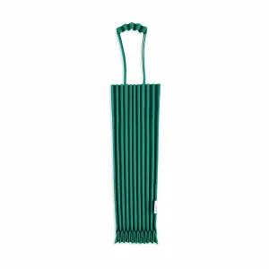 me ISSEY MIYAKE Recycled Polyester Trunk Pleats Bag - Turquoise/ Green