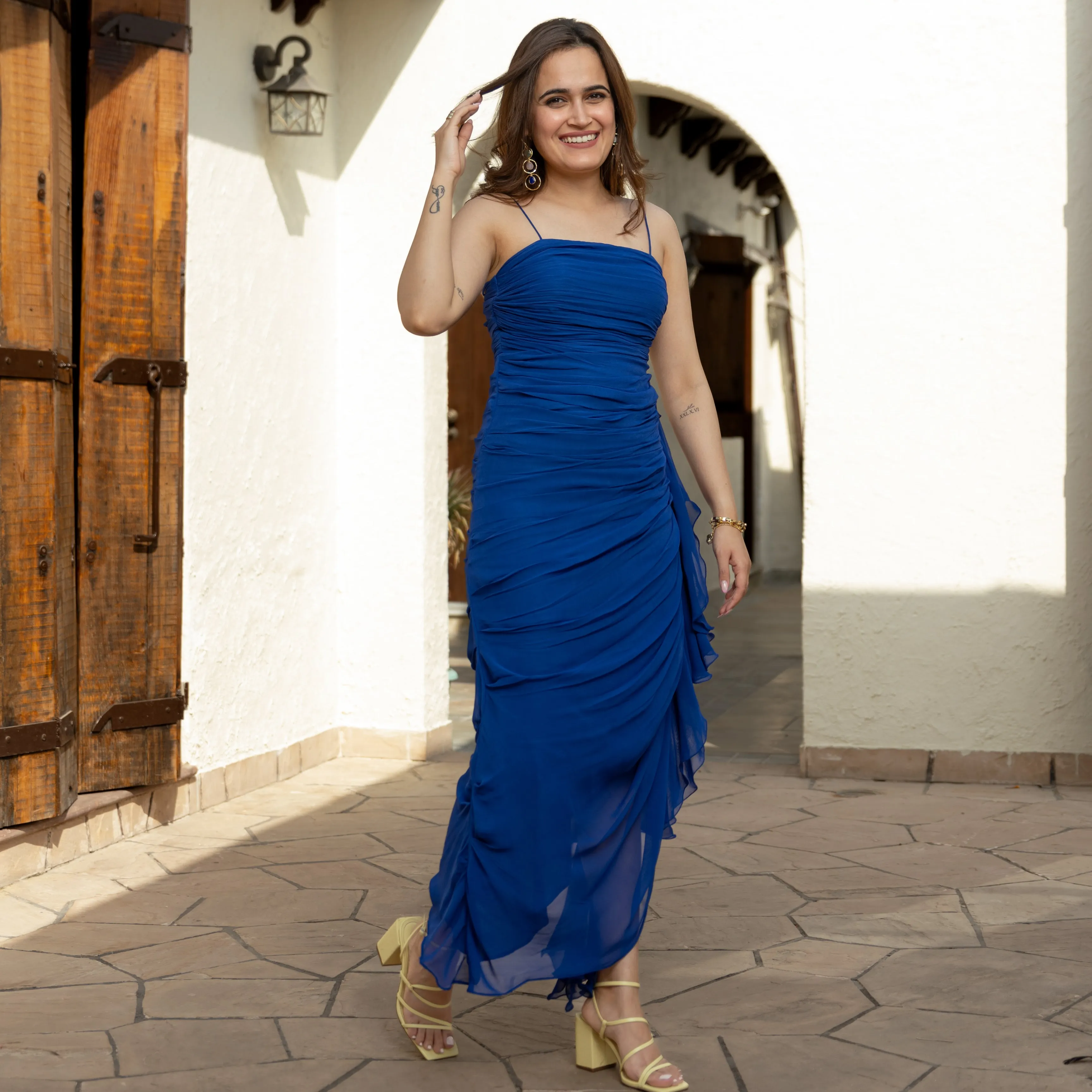 Mermaid Royal Blue Dress