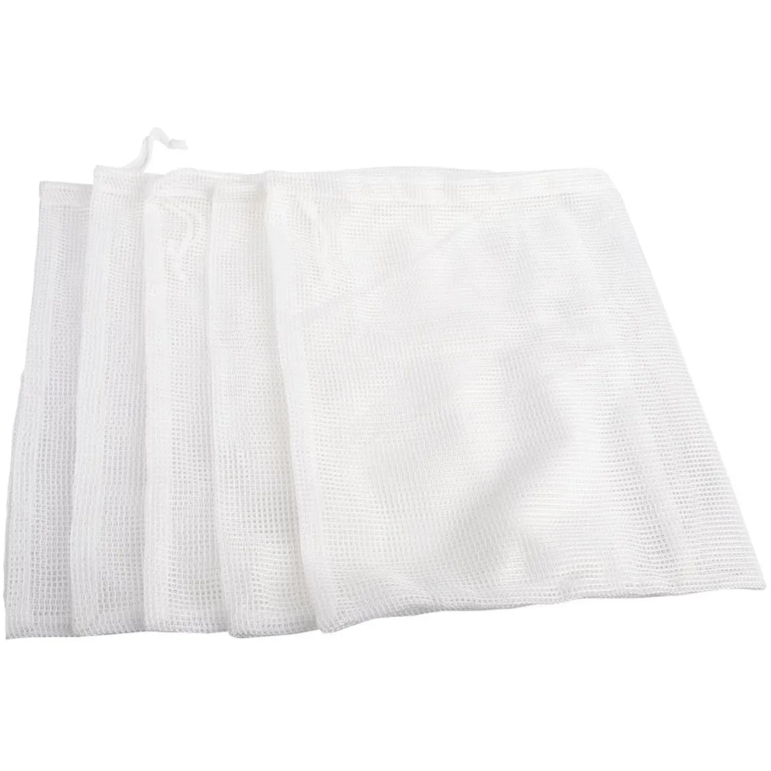 Mesh Produce Bag Set 5 With Pouch