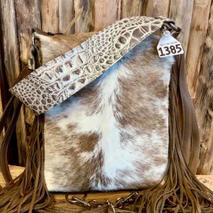 Mini Bagpack UNIQUE HIDE long fringe #1385