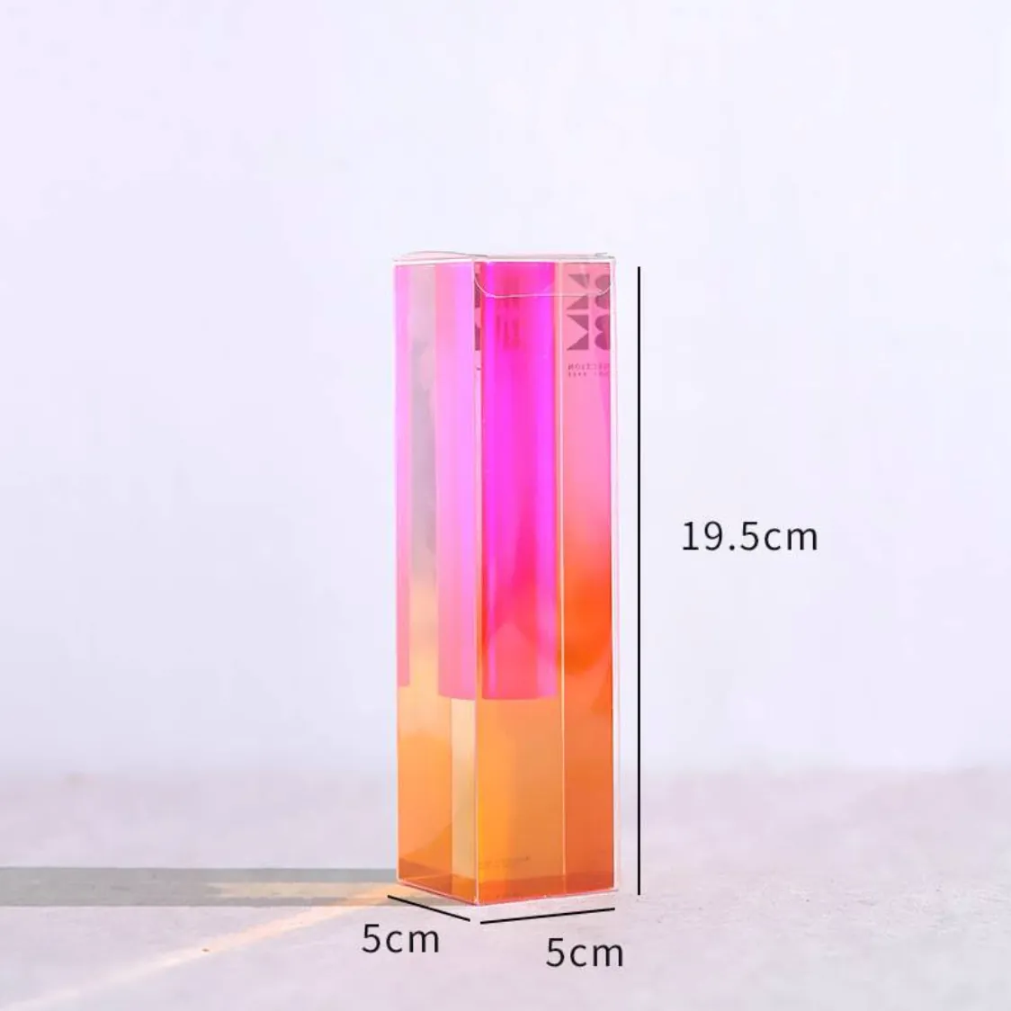 Modern Prism Acrylic Vase & Desktop Organizer