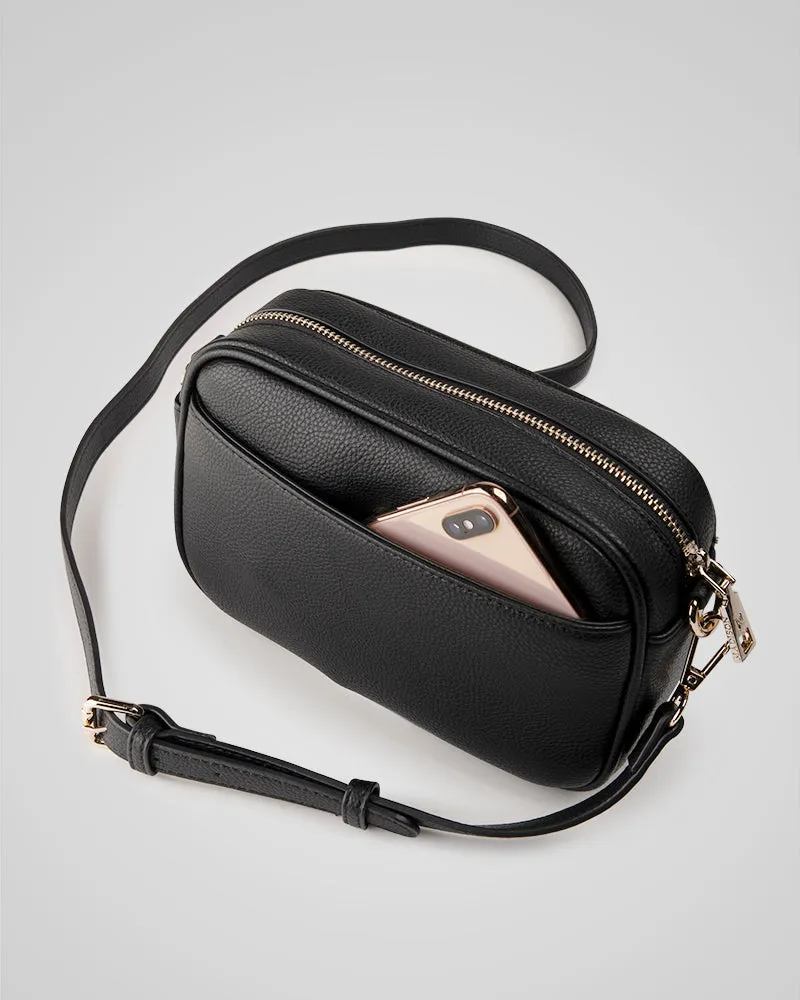 Monica "Wear it 3 Ways" Giftbox - Chevron Stripe, Monogram & Matching Bag Strap