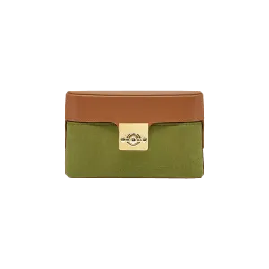 Mulberry Silk Leather Retro Shoulder Square Bag